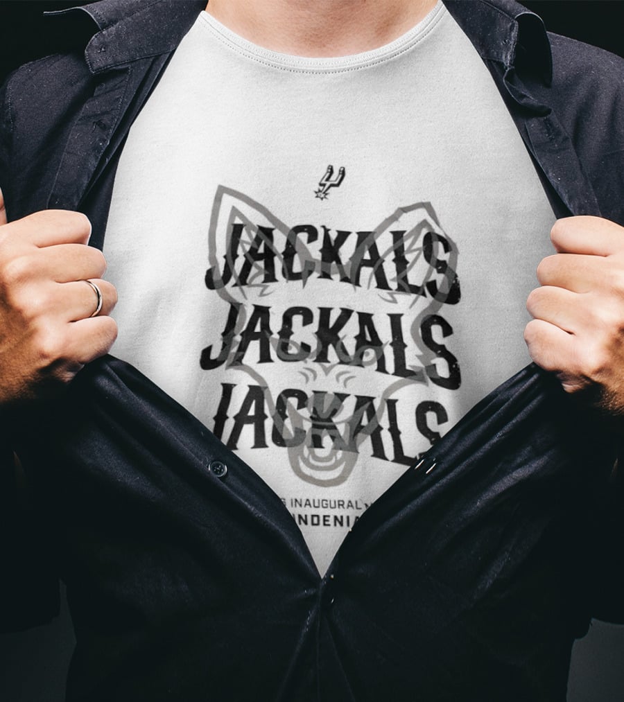 San Antonio Spurs Be Undeniable Jackal Jackals Inaugural Member 2025 26 T-Shirt