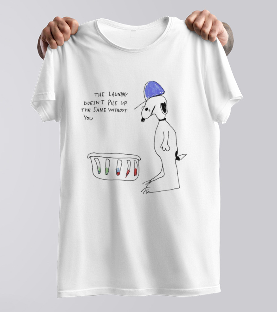 Snoopy The Laundry Doesn't Pile Up The Same Without You T-Shirt