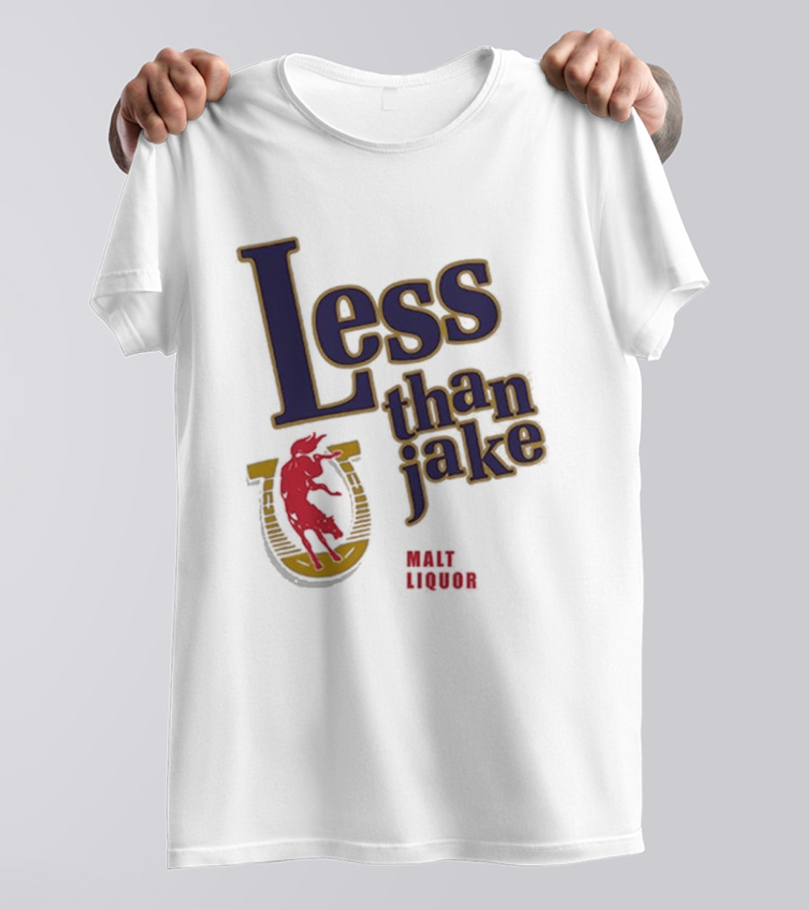Less Than Jake Malt Liquor Evergreen Collection T-Shirt
