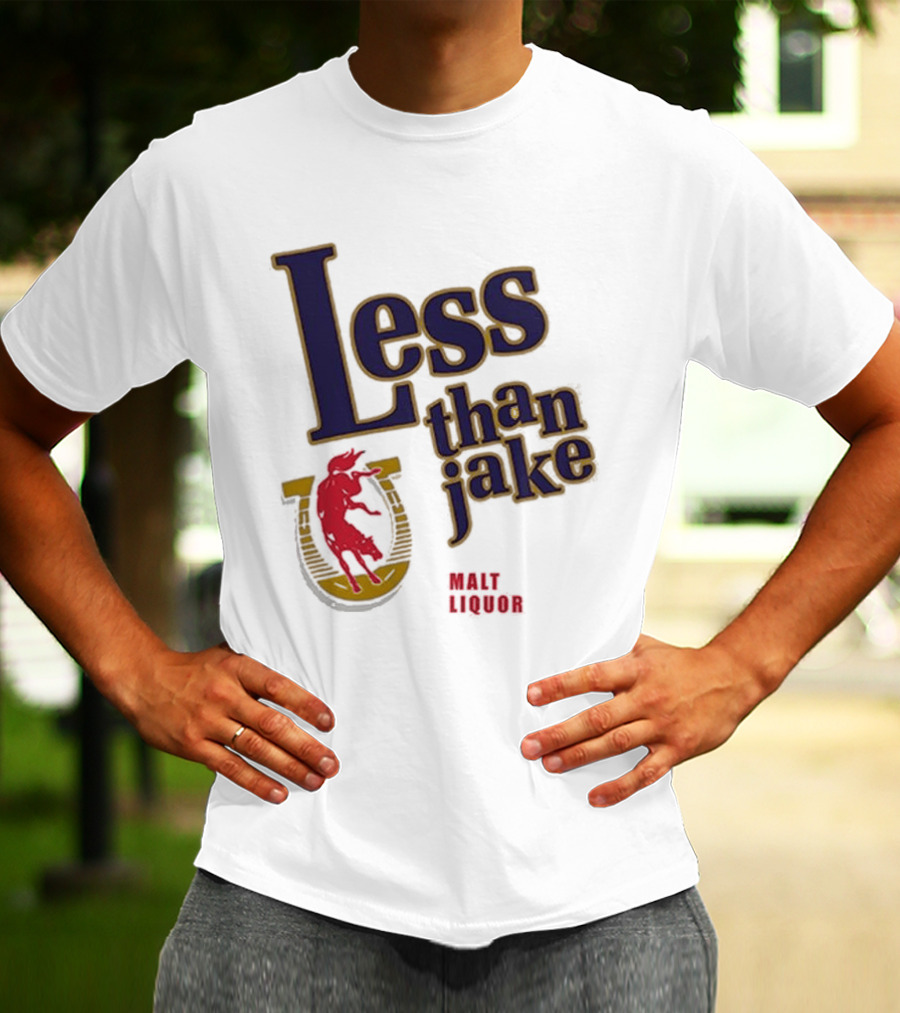 Less Than Jake Malt Liquor Evergreen Collection T-Shirt
