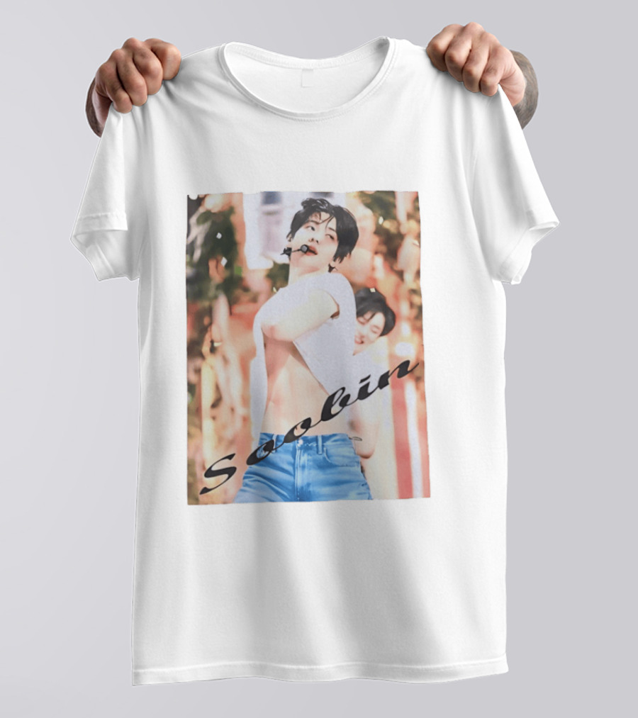Soobin TXT Abs Performance Stage Fashion T-Shirt