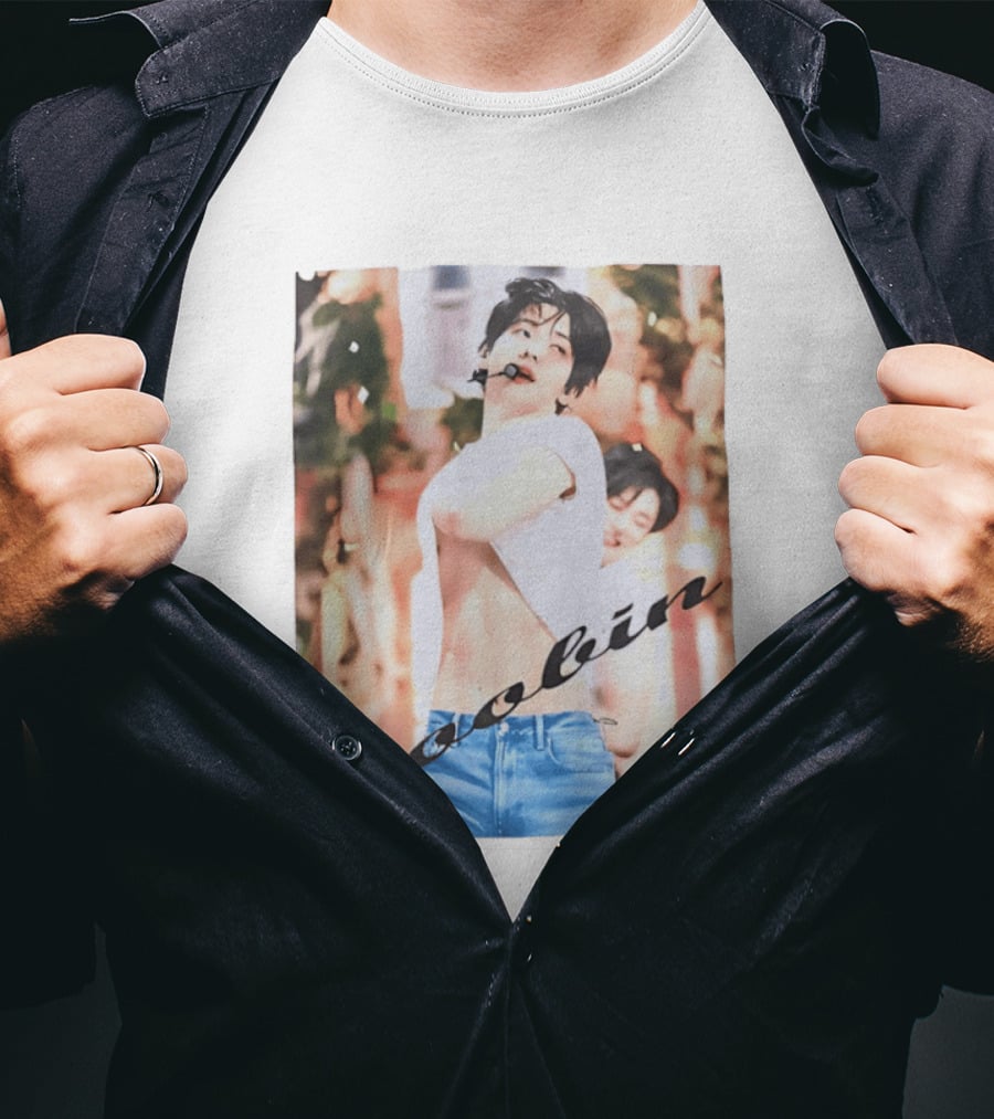 Soobin TXT Abs Performance Stage Fashion T-Shirt