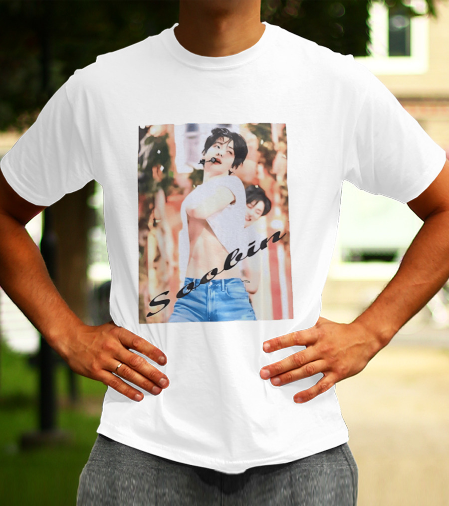 Soobin TXT Abs Performance Stage Fashion T-Shirt