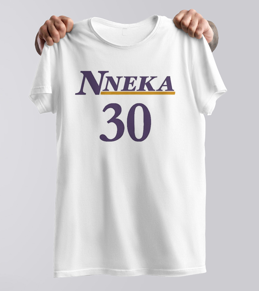 Nneka Ogwumike 30 Los Angeles Sparks LA Basketball T-Shirt