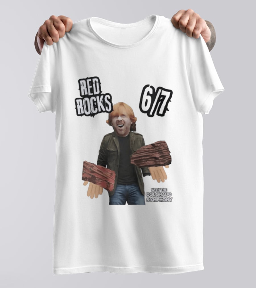Trey Anastasio Red Rocks 6/7 With The Colorado Symphony T-Shirt