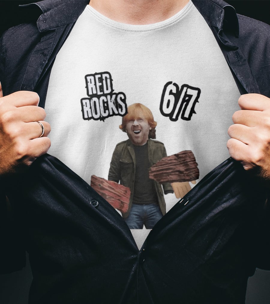 Trey Anastasio Red Rocks 6/7 With The Colorado Symphony T-Shirt