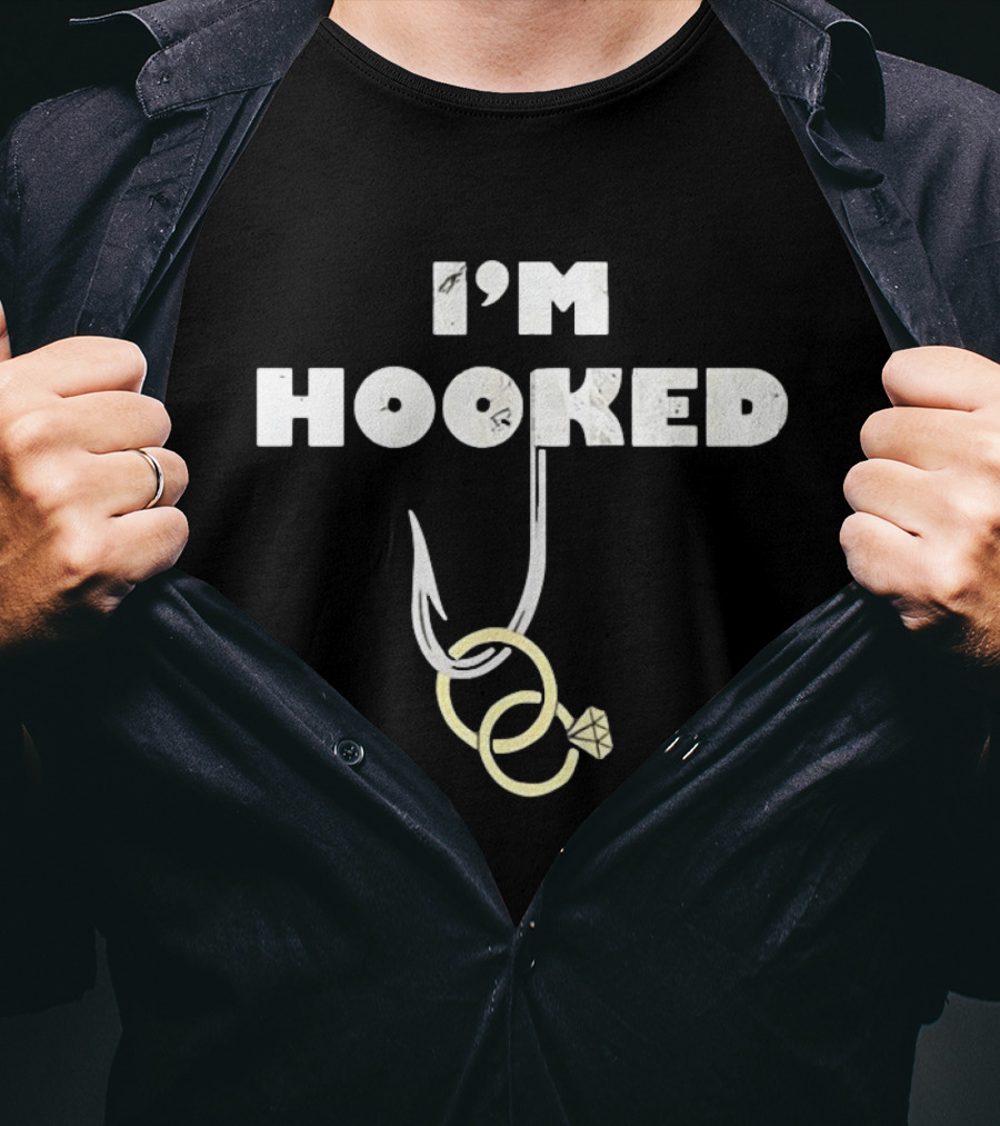 I'M Hooked Bride To Be Future Mrs Wedding Bands T-Shirt