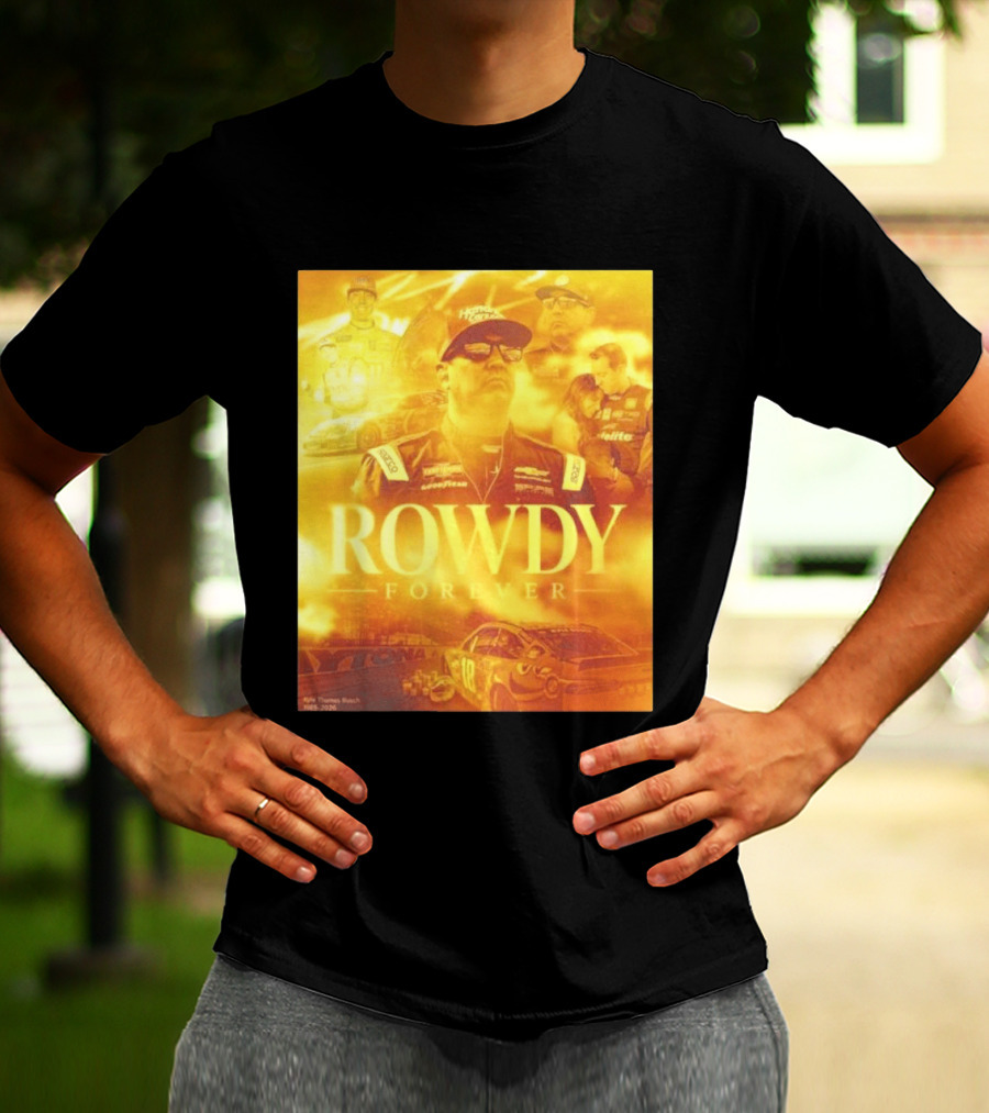 Kyle Busch Rowdy Forever Racing Daytona NASCAR 1985 2026 T-Shirt