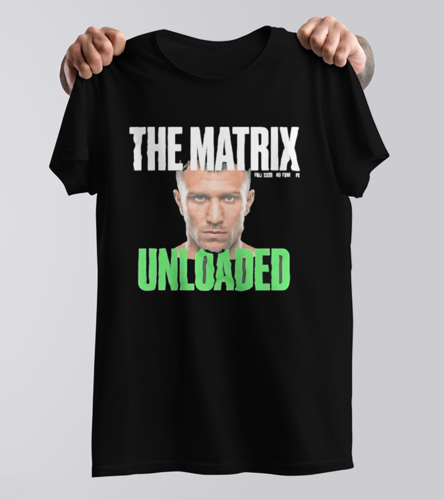 The Matrix Unloaded Vasyl Lomachenko Fall 2026 No Tune Ups T-Shirt