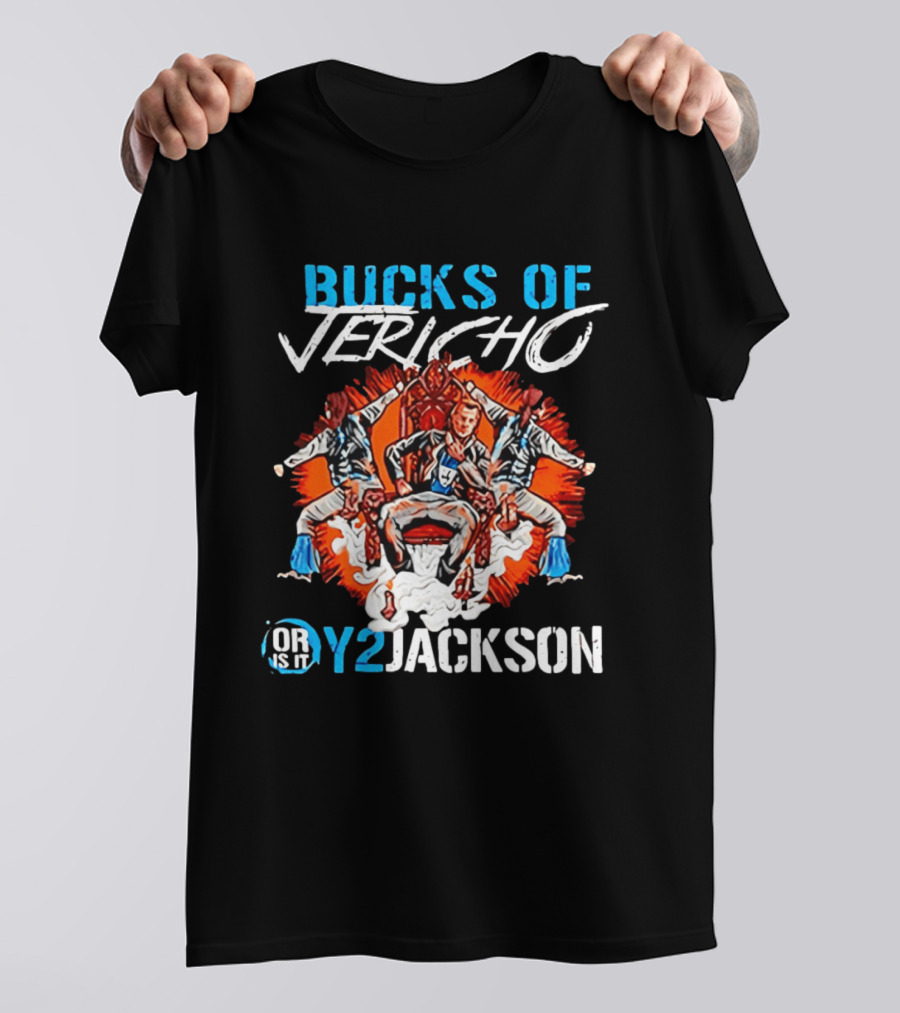 Bucks Of Jericho Y2Jackson Dynamic Wrestling Trio T-Shirt