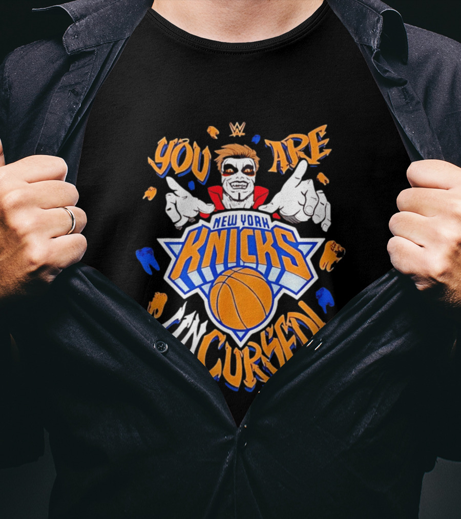 New York Knicks Danhausen You Are Cursed T-Shirt