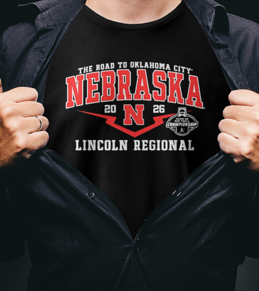 The Road To Oklahoma City Nebraska 2026 Lincoln Regional T-Shirt