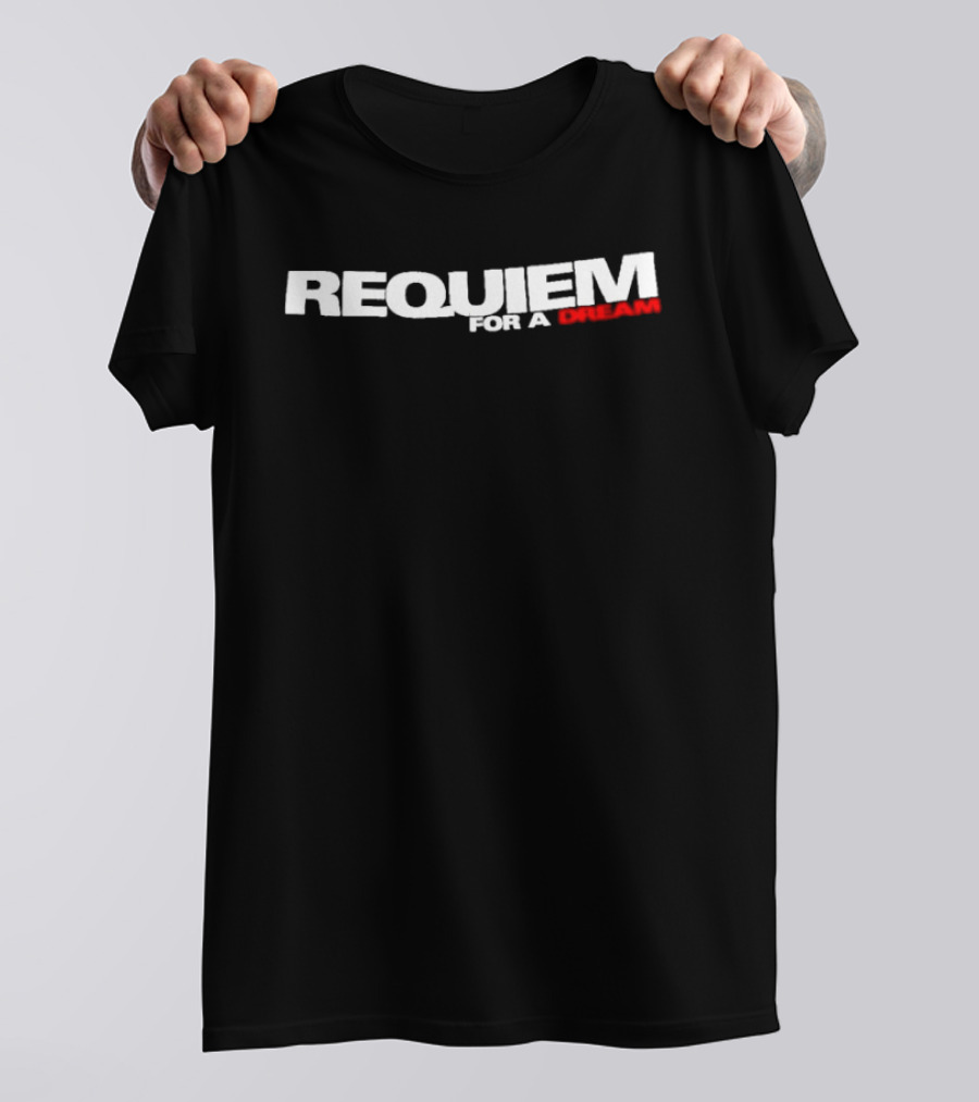 Requiem For A Dream Movie Distressed Vintage Cinema T-Shirt