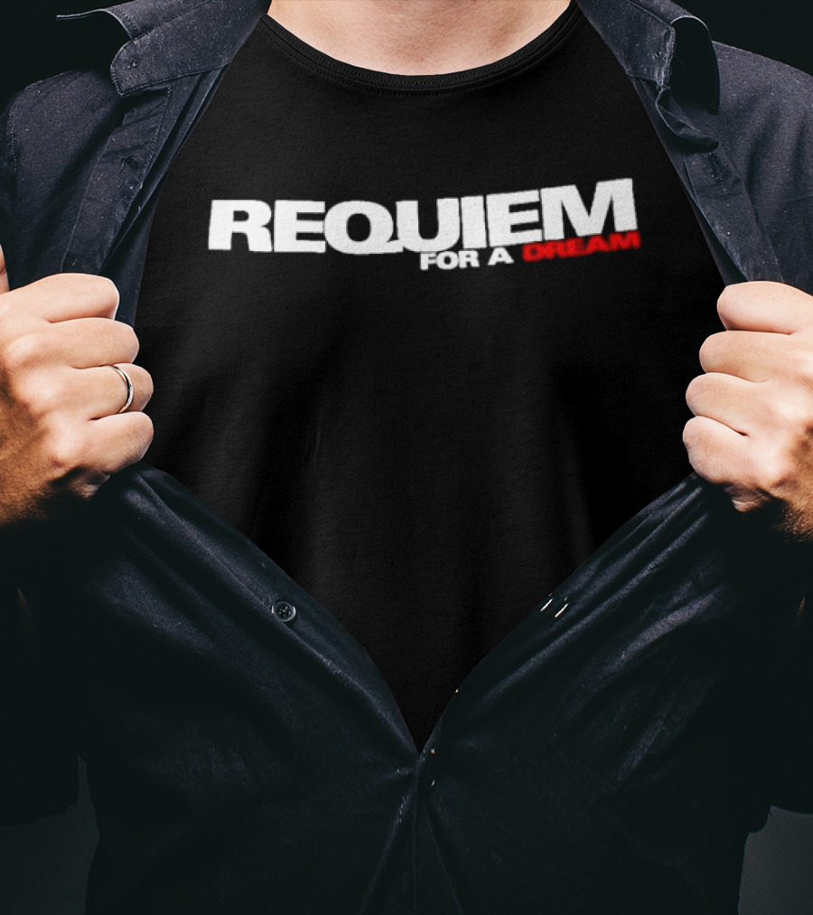 Requiem For A Dream Movie Distressed Vintage Cinema T-Shirt