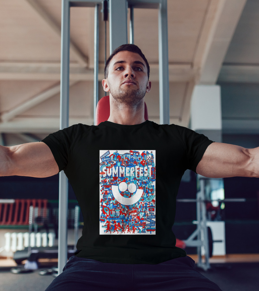 Summerfest Milwaukee Lakefront 2026 June 18 20 June 25 27 July 2 4 Event T-Shirt