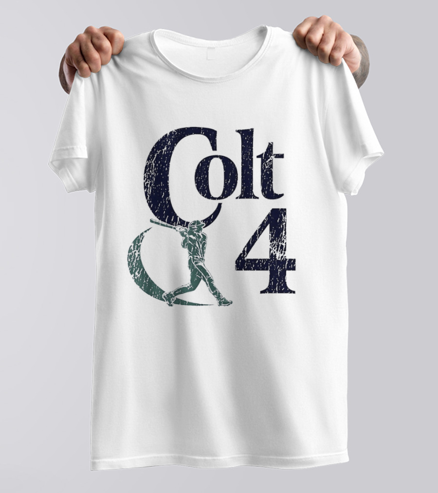 Colt 4 Colt Emerson Seattle Mariners MLB Players Association Baseball T-Shirt