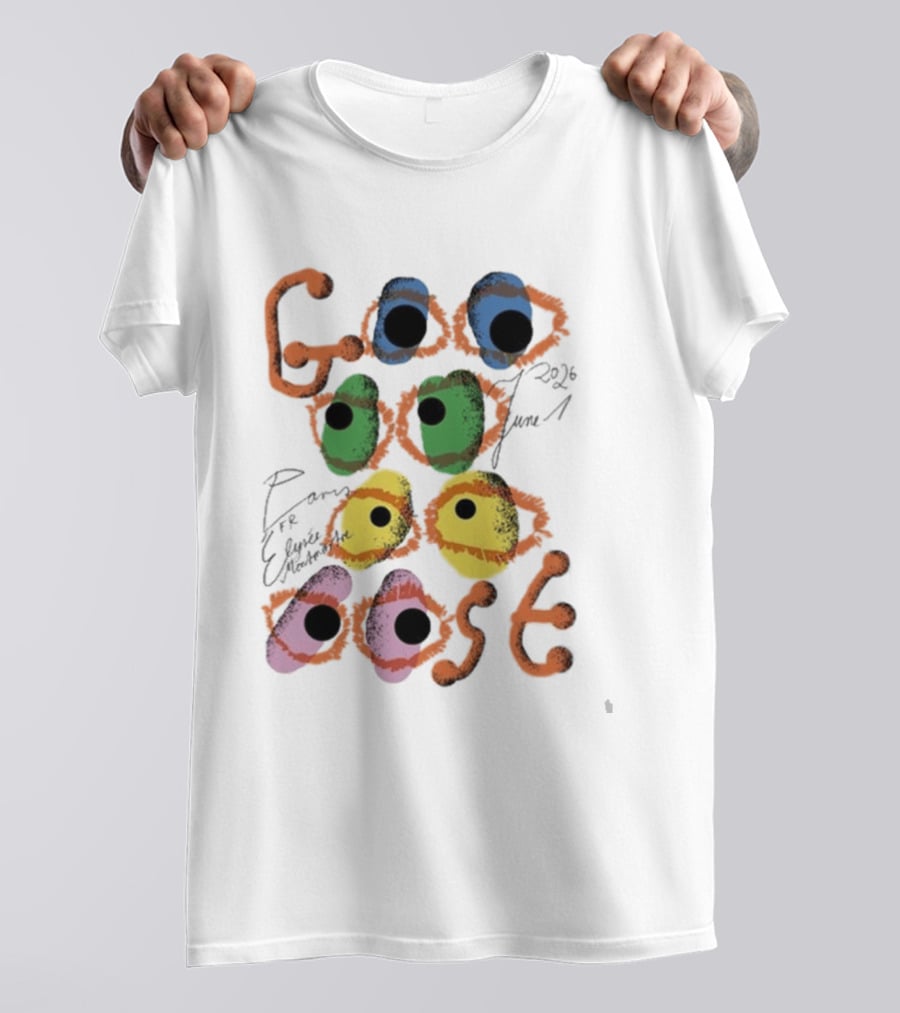Goose Paris FR June 1 2026 Colorful Eyes T-Shirt