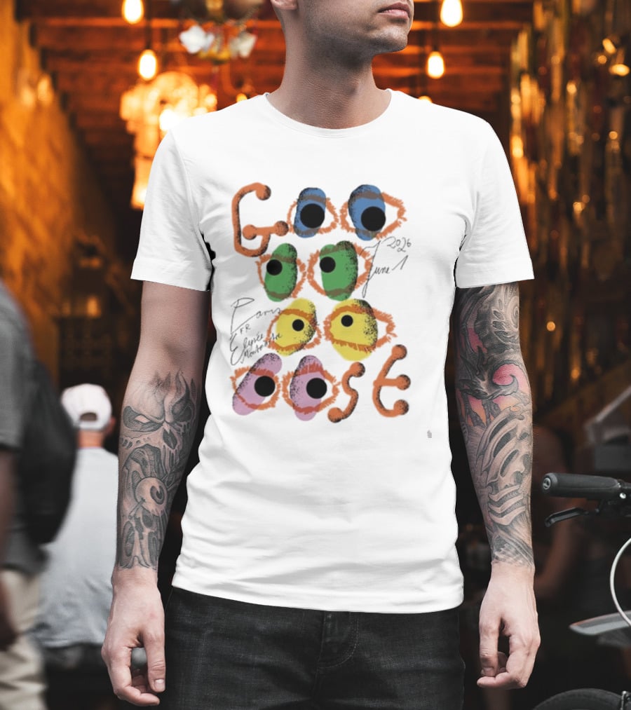 Goose Paris FR June 1 2026 Colorful Eyes T-Shirt