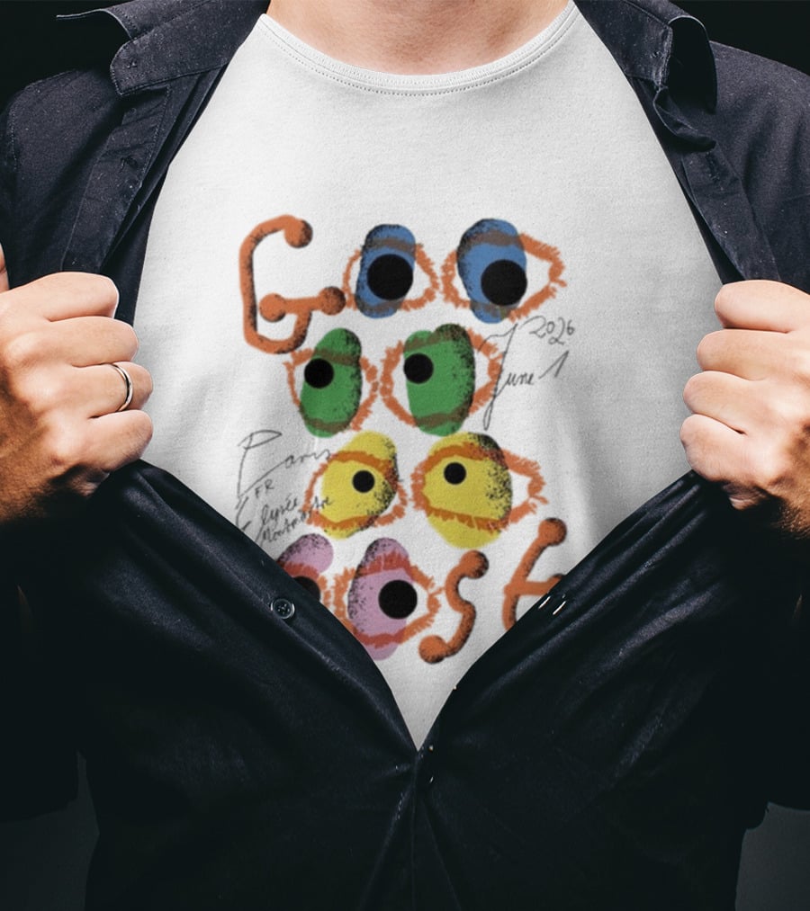 Goose Paris FR June 1 2026 Colorful Eyes T-Shirt