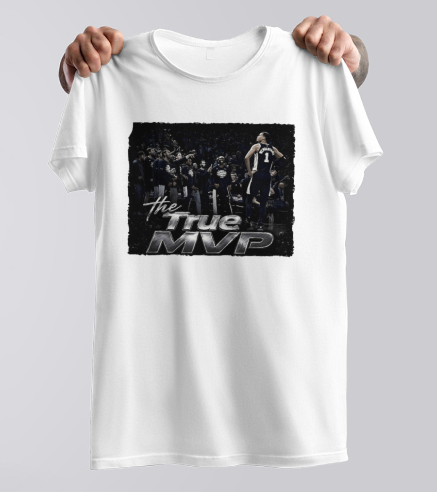 The True MVP San Antonio Basketball Wemby Number 1 T-Shirt