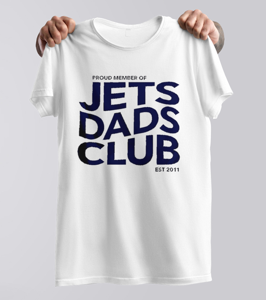 Winnipeg Jets Proud Member Of Jets Dads Club Est 2011 T-Shirt