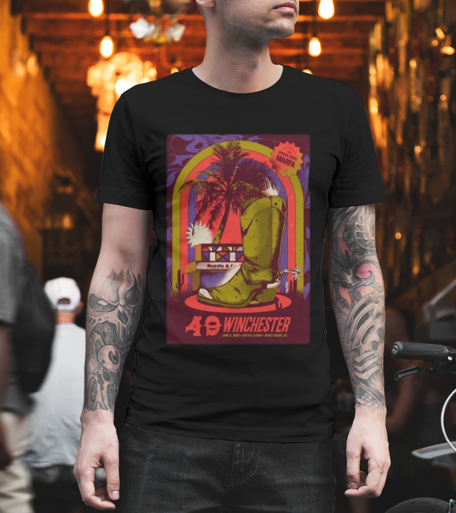 49 Winchester June 5 2026 Bottle & Cork Dewey Beach DE Special Guest Marfa T-Shirt
