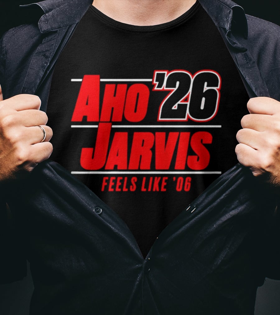 Aho Jarvis 26 Feels Like 06 Carolina Hurricanes T-Shirt