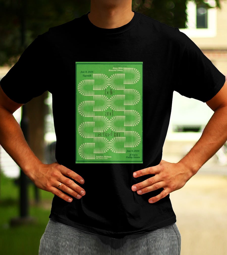 Belle And Sebastian June 9 2026 If You're Feeling Sinister T-Shirt
