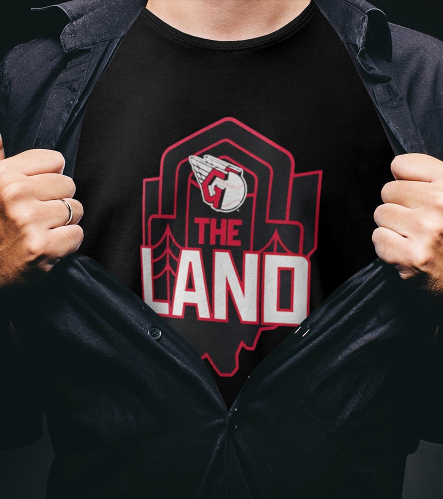 Cleveland Guardians The Land Baseball Winged G T-Shirt