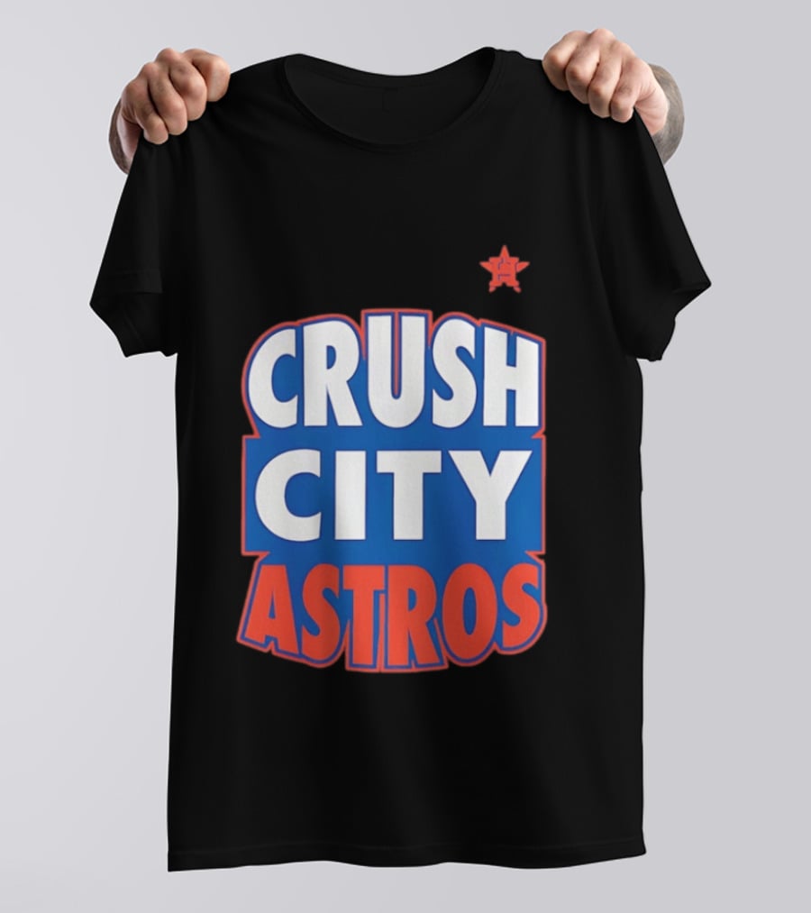 Houston Astros Crush City Astros Baseball Fan T-Shirt