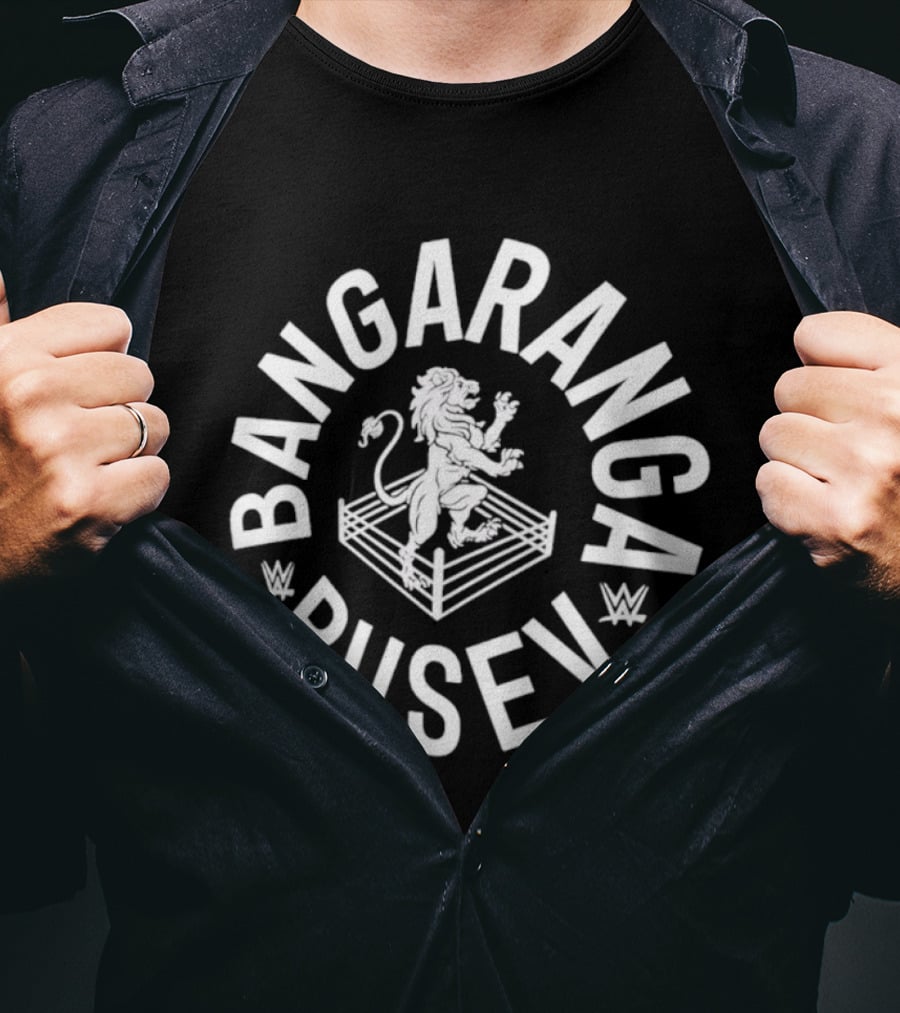 Rusev Bangaranga WWE Lion Wrestling Ring 2026 T-Shirt