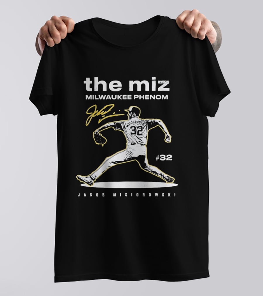 The Miz Milwaukee Phenom Jacob Misiorowski #32 T-Shirt