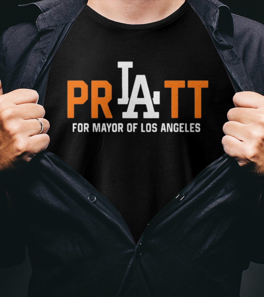 PRATT For Mayor Of Los Angeles Election Campaign LA T-Shirt