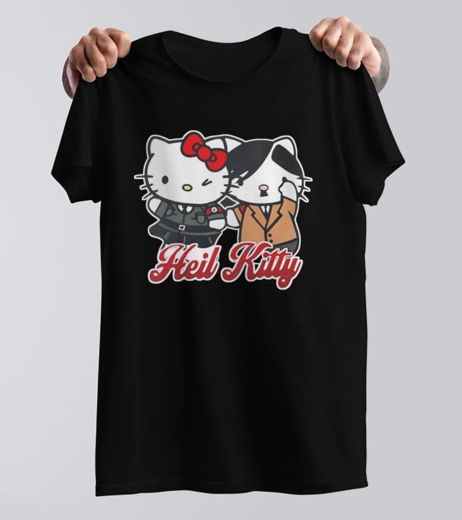 Heil Kitty Hitler Hello Kitty T-Shirt