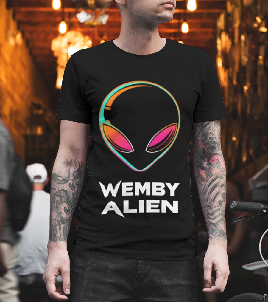Wemby Alien San Antonio Spurs Fiesta Extraterrestrial Edition T-Shirt