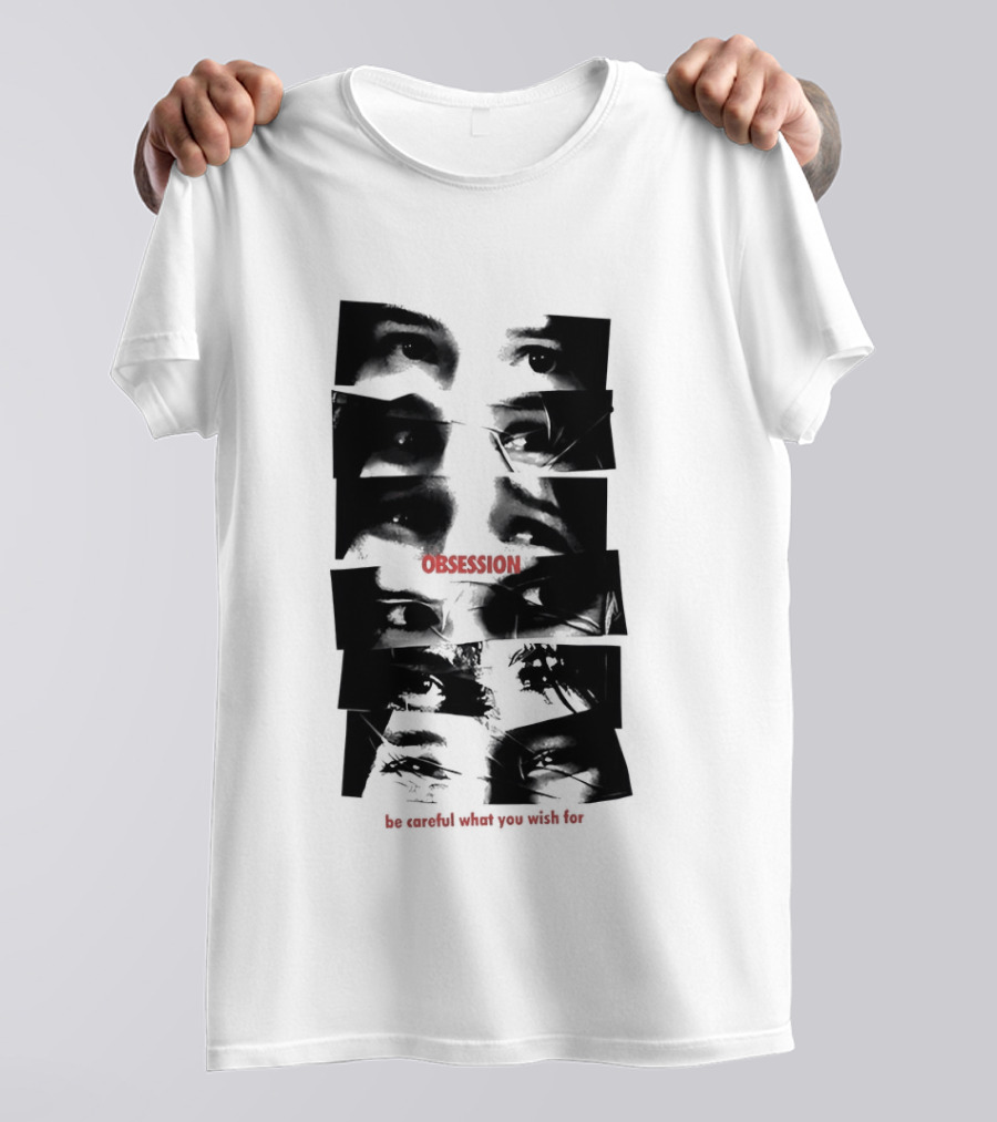 Inde Navarrette Obsession Black Red Grunge T-Shirt