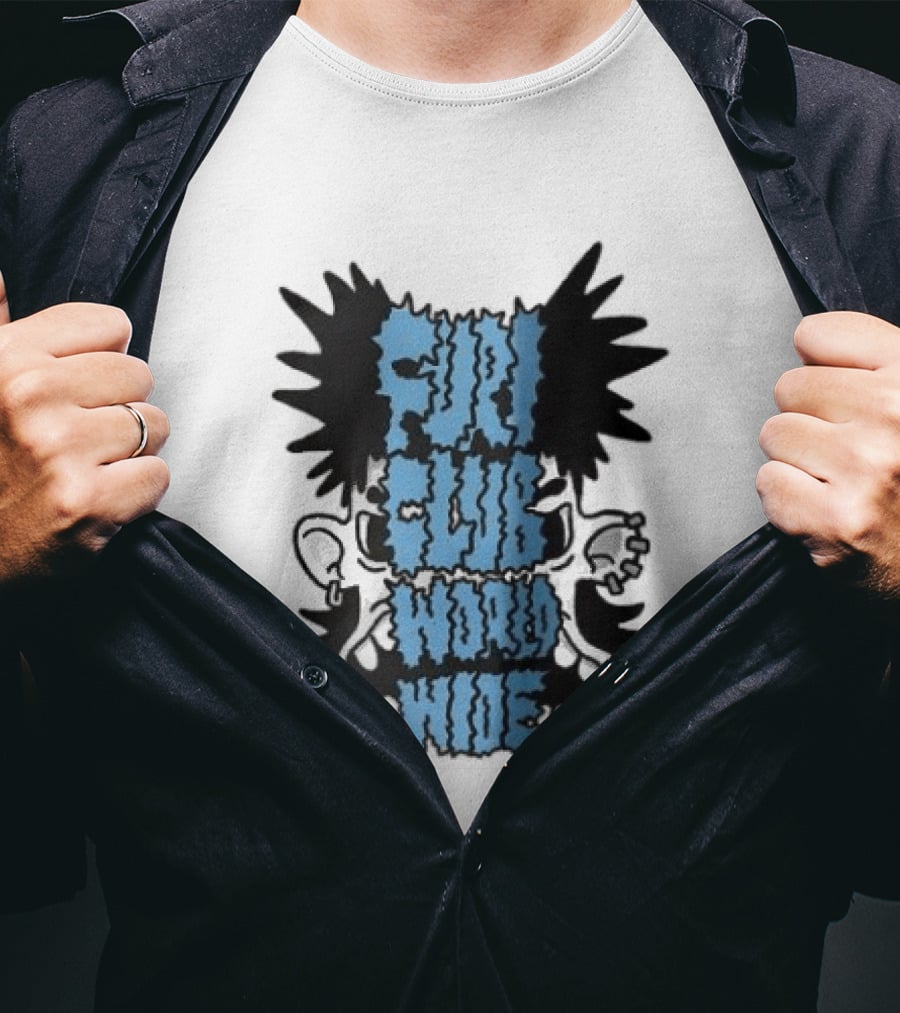 Furi Club Worldwide Skull Face T-Shirt