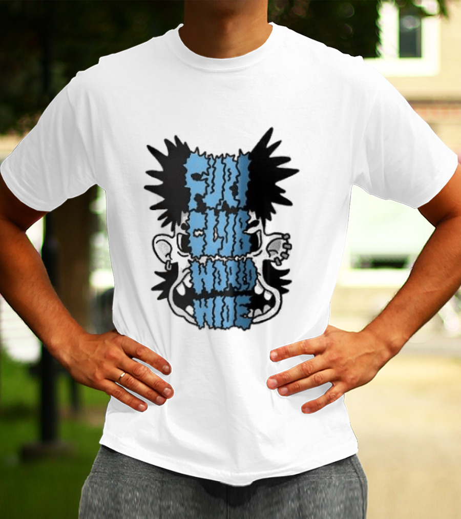 Furi Club Worldwide Skull Face T-Shirt