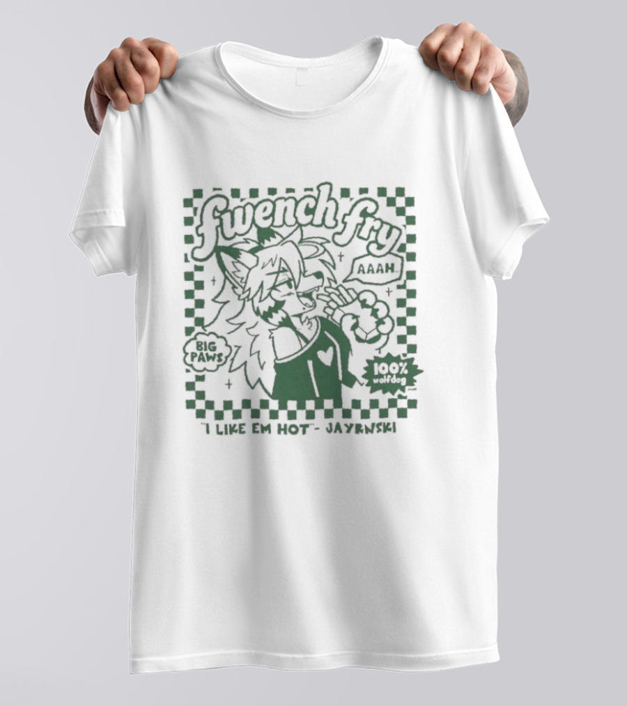 Fwench Fry I Like Em Hot Jayrnsk Spicy Cat 1997 T-Shirt