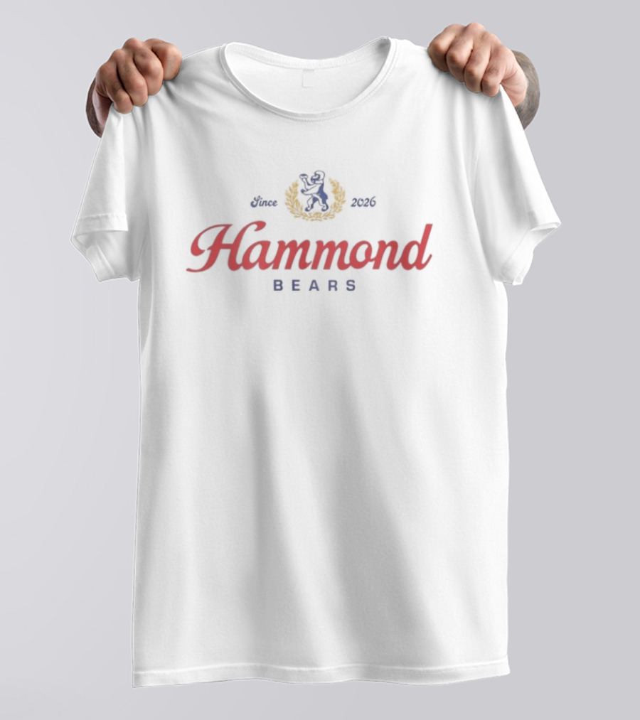 Hammond Bears 2026 Chicago Team Established Since 2026 T-Shirt