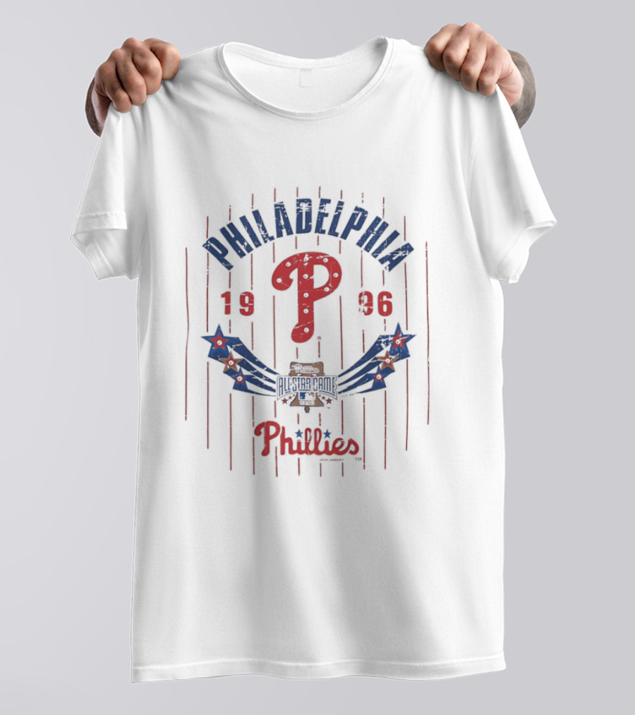 Philadelphia Phillies 1996 All Star Game Phillies Baseball T-Shirt