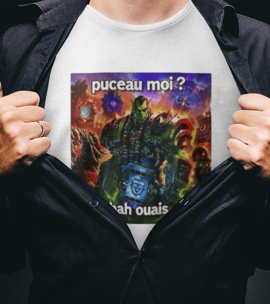 Thrall World Of Warcraft Puceau Moi Bah Ouais T-Shirt