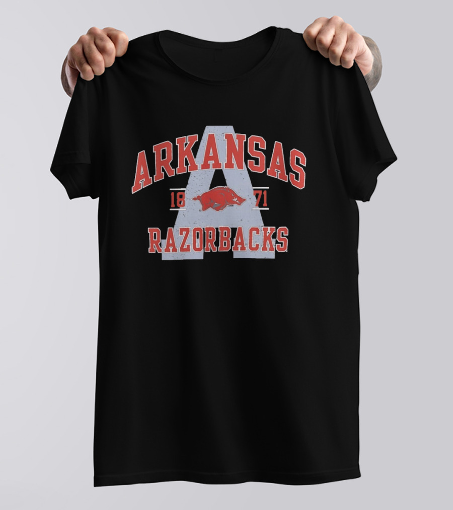 Arkansas Razorbacks 1871 University Of Arkansas Team Spirit Sportswear T-Shirt