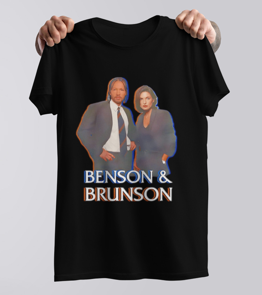 Benson Brunson Olivia Benson Elliot Stabler Law Order Special Victims Unit T-Shirt