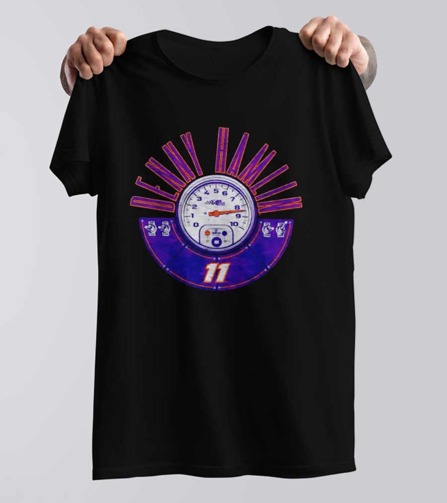 Denny Hamlin 11 Tachometer Joe Gibbs Racing Nascar Cup Series T-Shirt