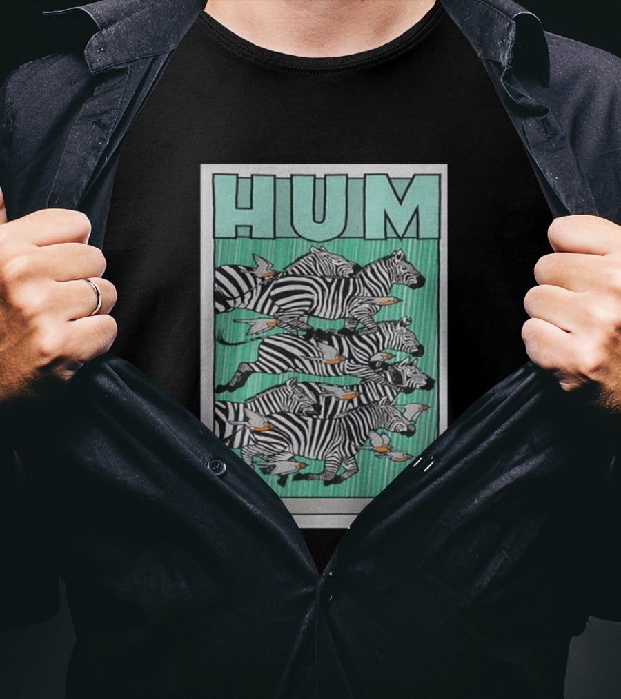 Hum Band Tour 2026 Concert Zebras 45:53 T-Shirt