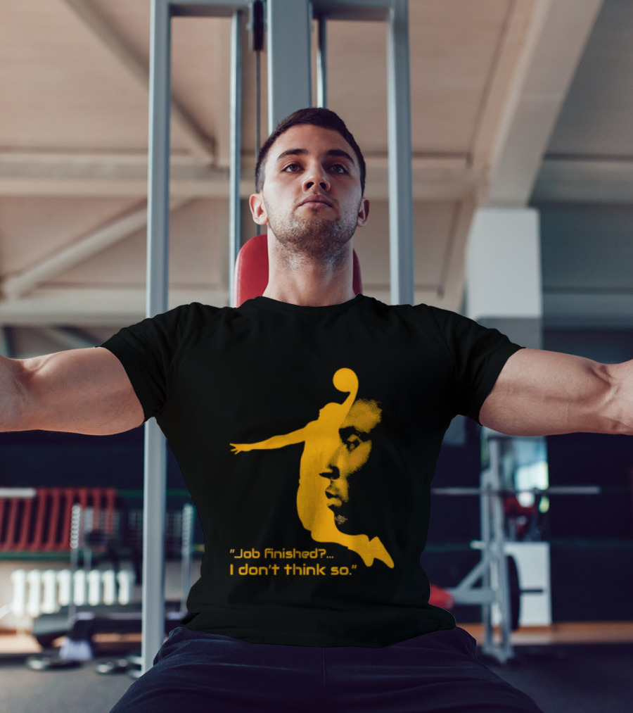 Kobe Bryant Black Mamba Job Finished I Don't Think So Basketball Dunk T-Shirt