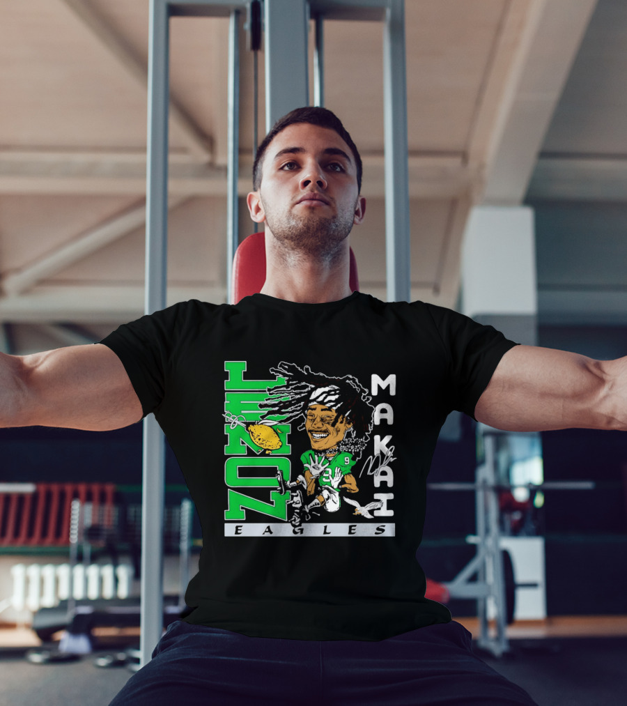 Lemon Zone Makai Eagles Jalen Hurts Philadelphia T-Shirt