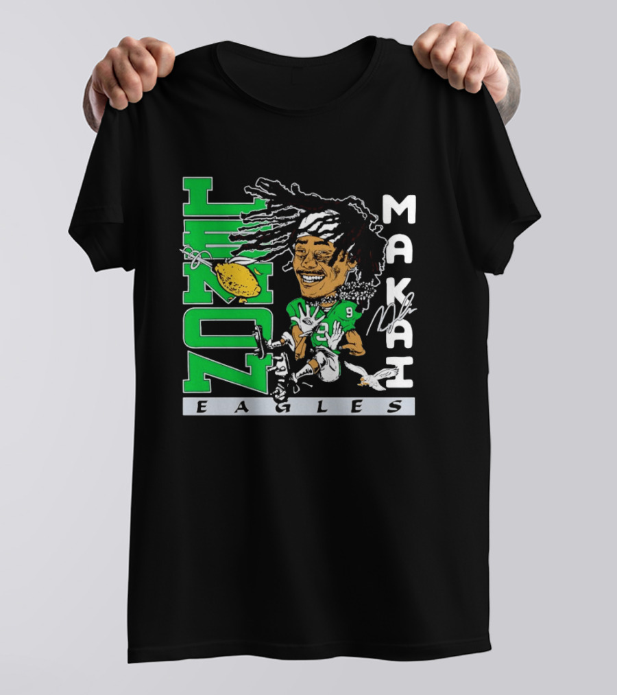 Lemon Zone Makai Eagles Jalen Hurts Philadelphia T-Shirt