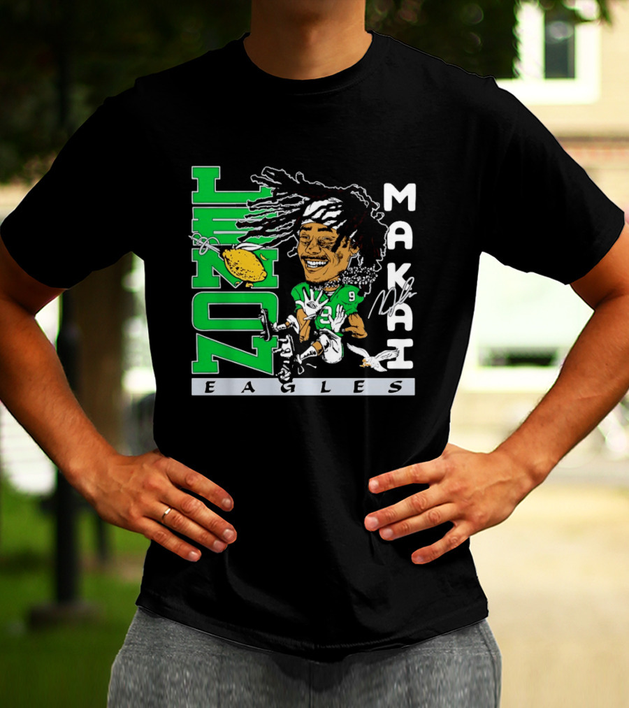 Lemon Zone Makai Eagles Jalen Hurts Philadelphia T-Shirt